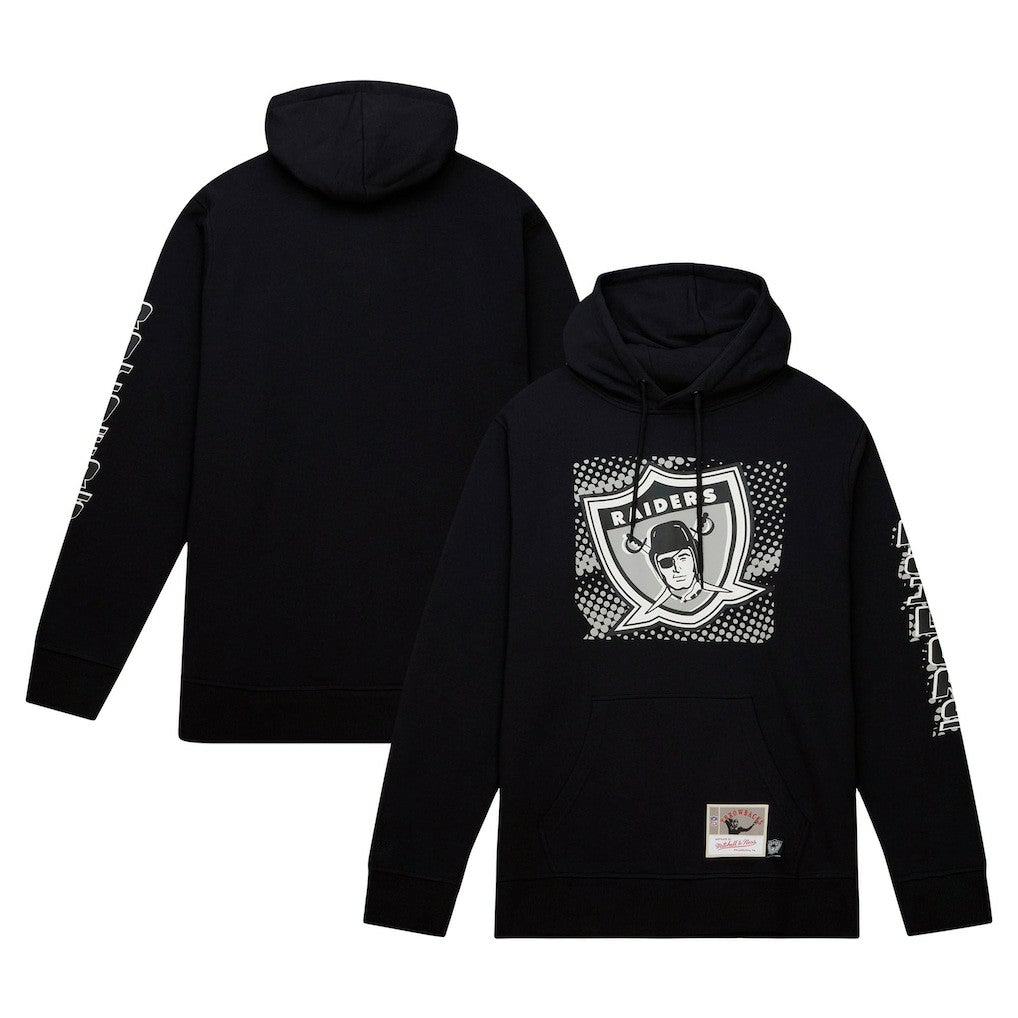 Las Vegas Raiders Gridiron Classics Big Face 7.0 Pullover Hoodie | NFL Discount