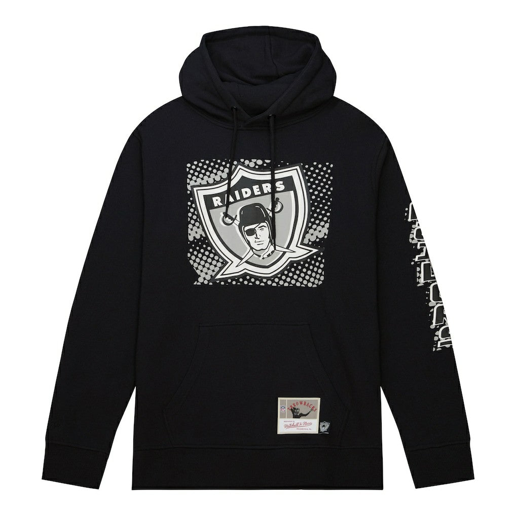 Las Vegas Raiders Gridiron Classics Big Face 7.0 Pullover Hoodie | NFL Discount