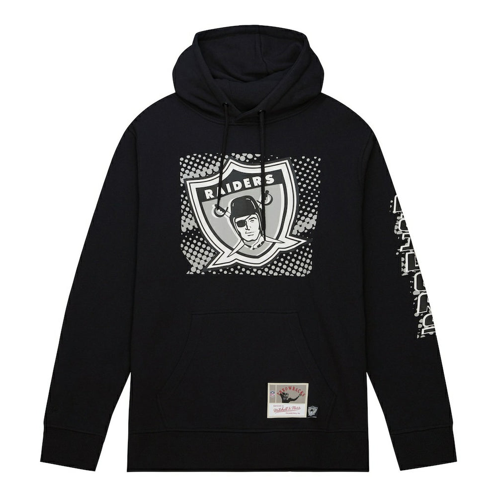 Las Vegas Raiders Gridiron Classics Big Face 7.0 Pullover Hoodie | NFL Discount
