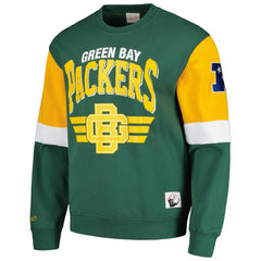 Green Bay Packers Gridiron Classics Allover 3.0 Pullover Sweatshirt | NFL Online
