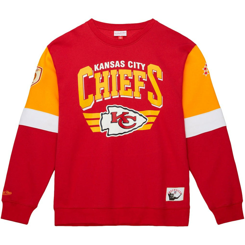 Kansas City Chiefs Gridiron Classics Allover 3.0 Pullover Sweatshirt | NFL Sale