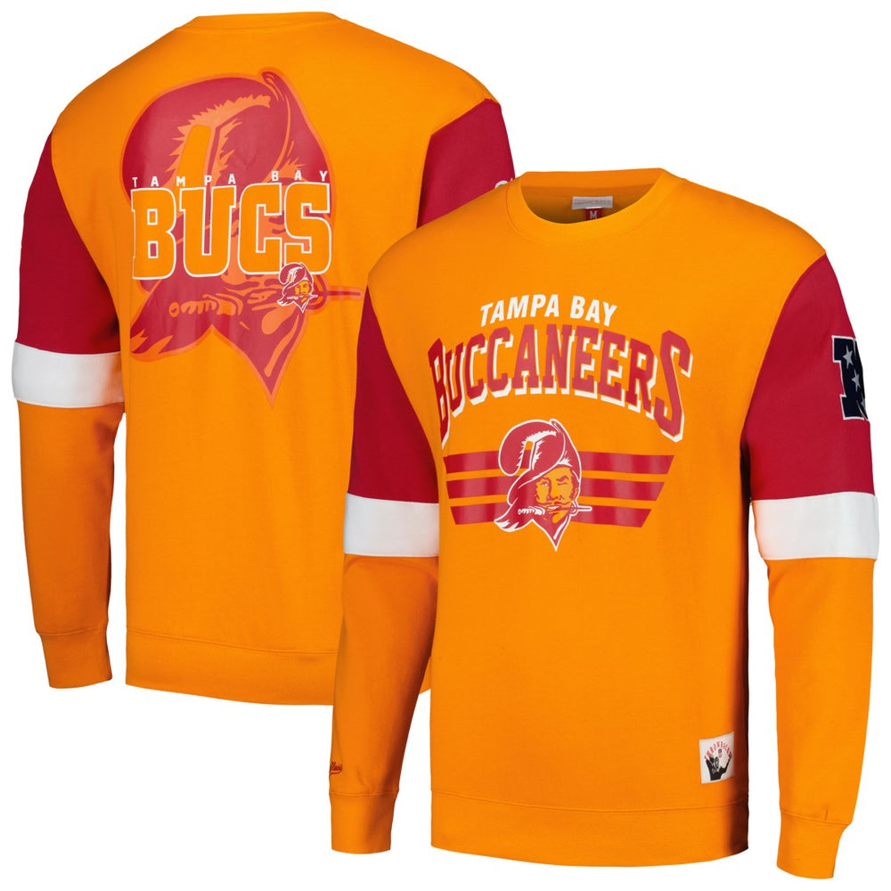 Tampa Bay Buccaneers Gridiron Classics Allover 3.0 Pullover Sweatshirt | NFL Hot