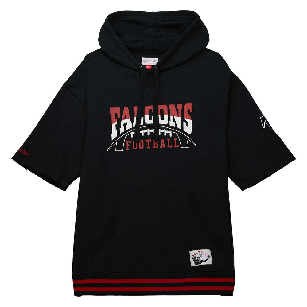 Atlanta Falcons Pre-Game Short Sleeve Pullover Hoodie | NFL Outlet