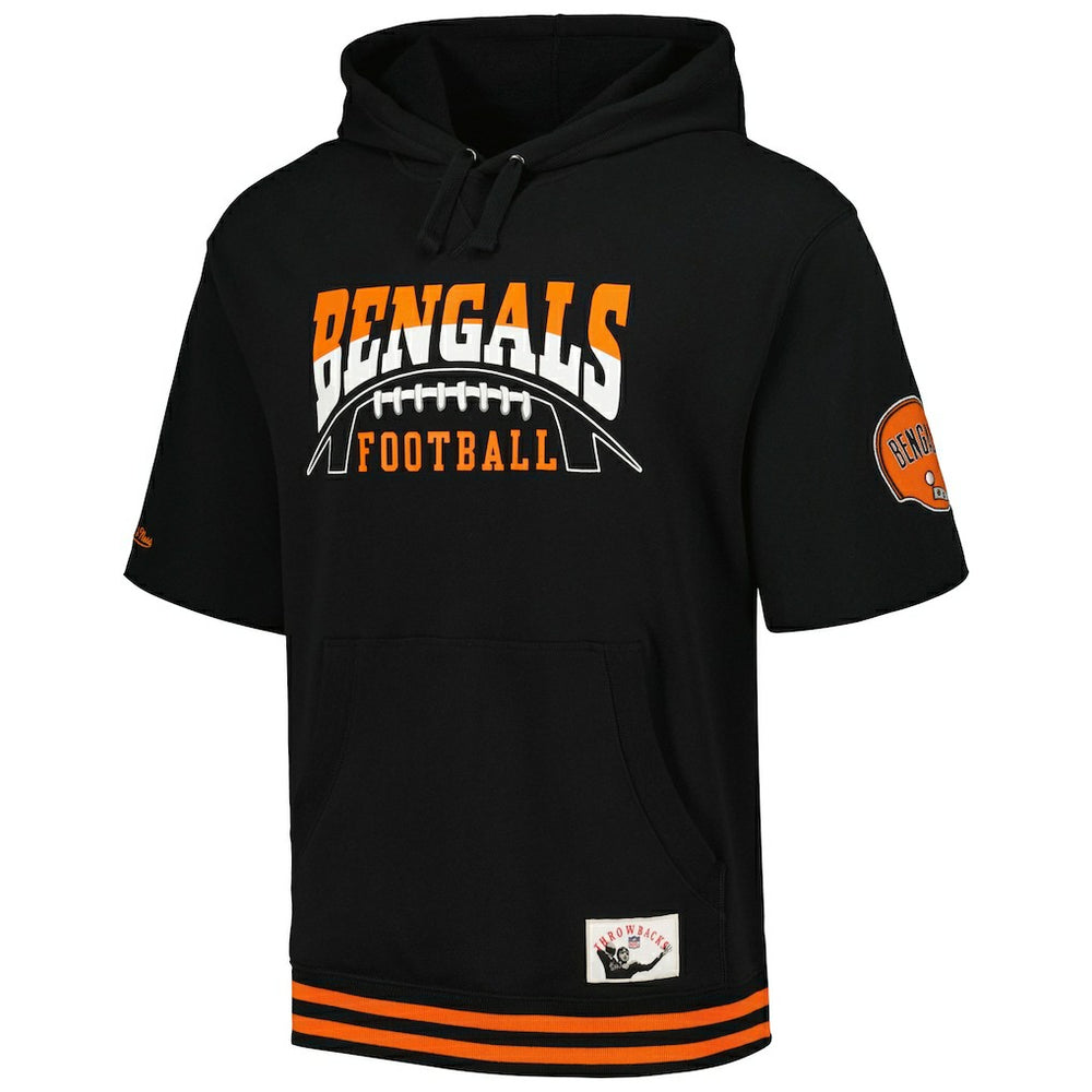 Cincinnati Bengals Pre-Game Short Sleeve Pullover Hoodie | NFL Sale