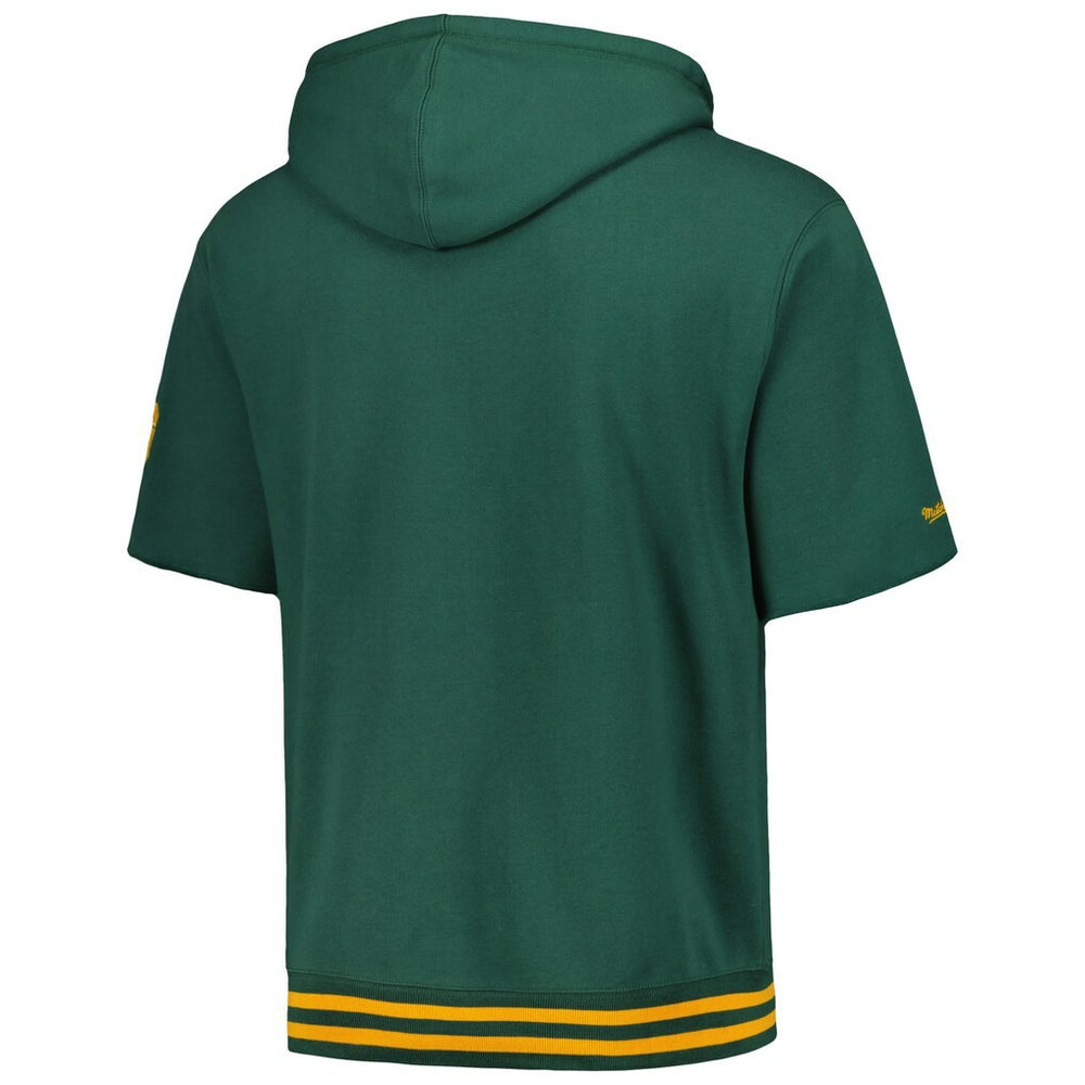 Green Bay Packers Pre-Game Short Sleeve Pullover Hoodie | NFL Sale