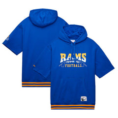 Los Angeles Rams Pre-Game Short Sleeve Pullover Hoodie | NFL Sale