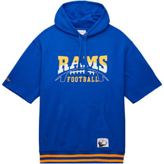 Los Angeles Rams Pre-Game Short Sleeve Pullover Hoodie | NFL Sale