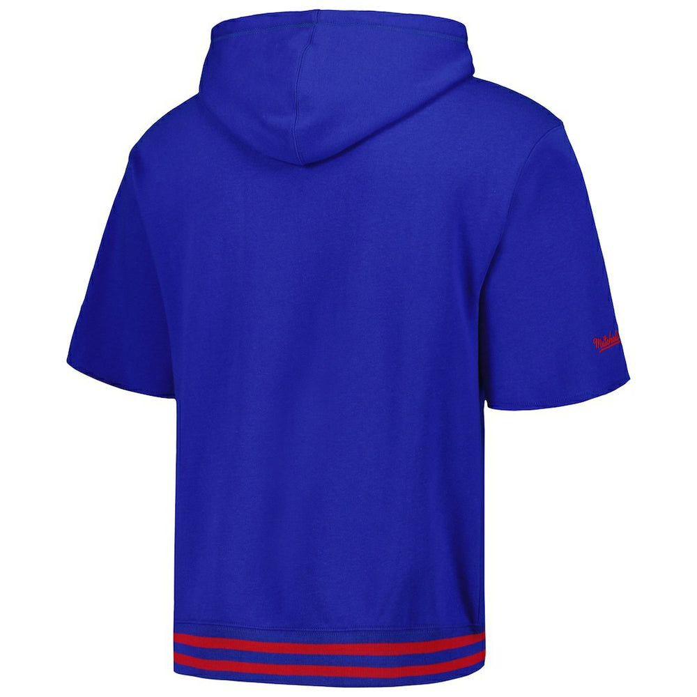 New England Patriots Pre-Game Short Sleeve Pullover Hoodie | NFL Discount