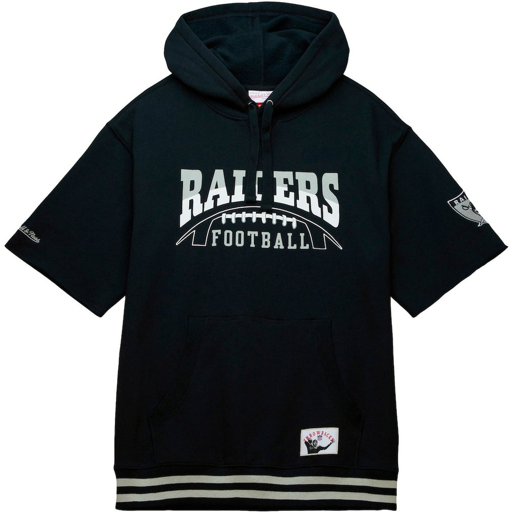 Las Vegas Raiders Pre-Game Short Sleeve Pullover Hoodie | NFL Outlet