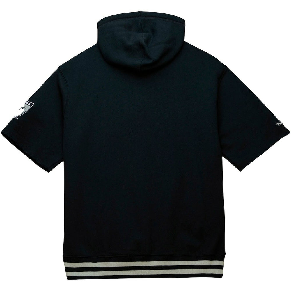 Las Vegas Raiders Pre-Game Short Sleeve Pullover Hoodie | NFL Outlet
