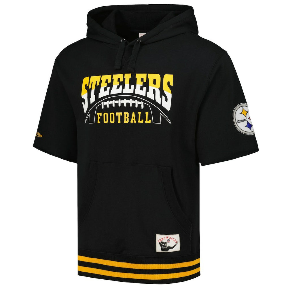 Pittsburgh Steelers Pre-Game Short Sleeve Pullover Hoodie | NFL Near me