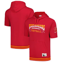 Tampa Bay Buccaneers Pre-Game Short Sleeve Pullover Hoodie | NFL Outlet