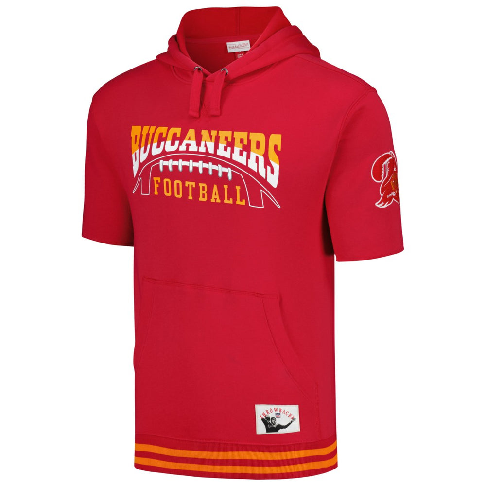 Tampa Bay Buccaneers Pre-Game Short Sleeve Pullover Hoodie | NFL Outlet