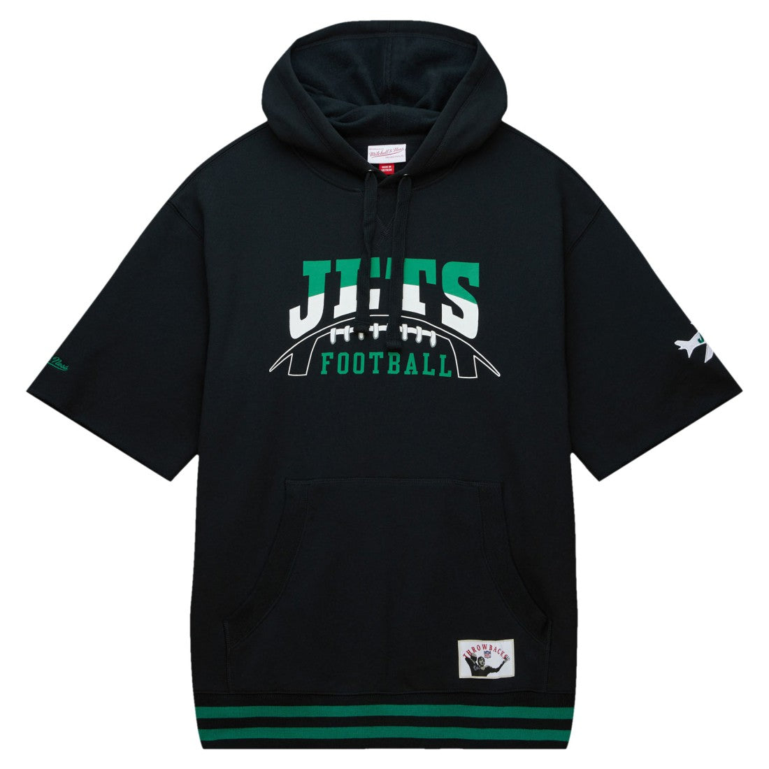 New York Jets Pre-Game Short Sleeve Pullover Hoodie | NFL Hot