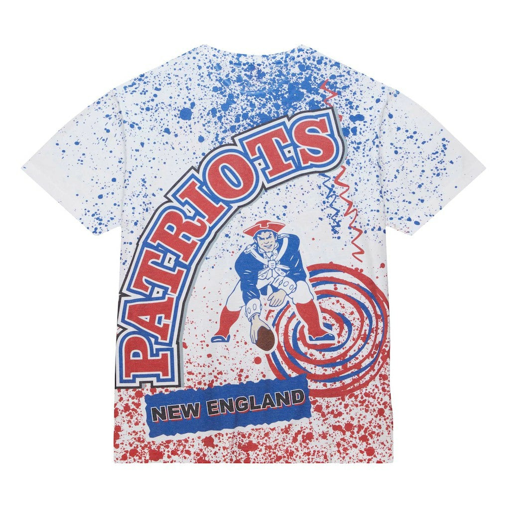 New England Patriots Team Burst Sublimated T-Shirt | NFL New