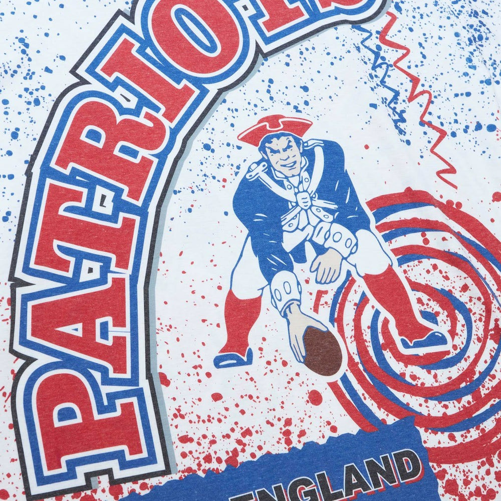 New England Patriots Team Burst Sublimated T-Shirt | NFL New