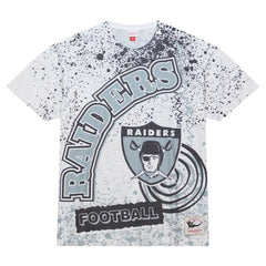 Las Vegas Raiders Team Burst Sublimated T-Shirt | NFL Hot