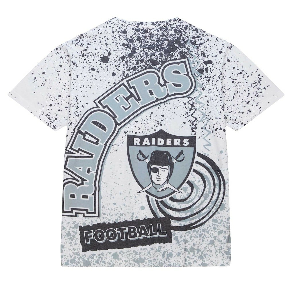 Las Vegas Raiders Team Burst Sublimated T-Shirt | NFL Hot