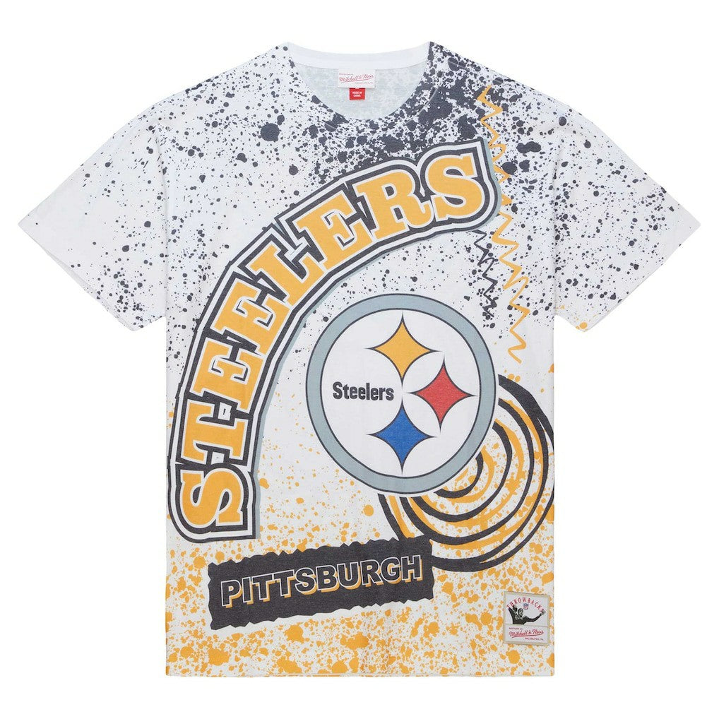 Pittsburgh Steelers Team Burst Sublimated T-Shirt | NFL Hot