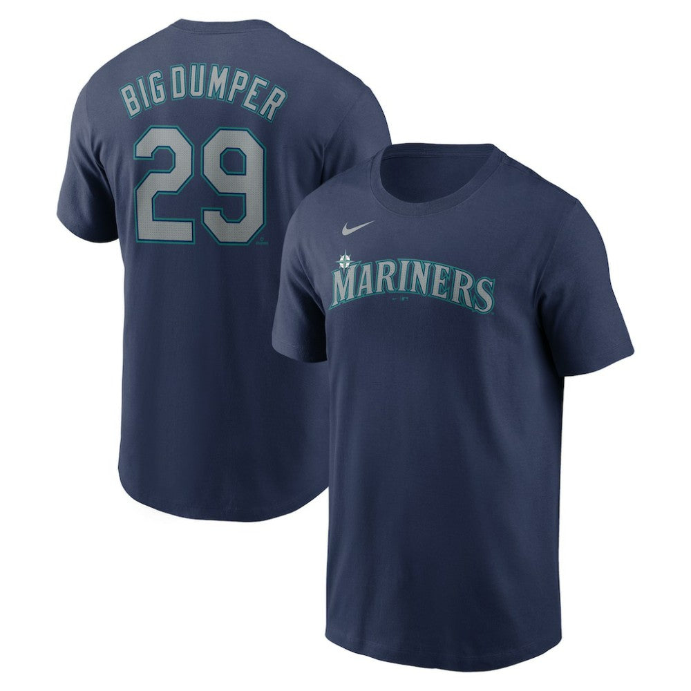Cal Raleigh Seattle Mariners Nike Name & Number Player Nickname T-Shirt - MLB T-shirts
