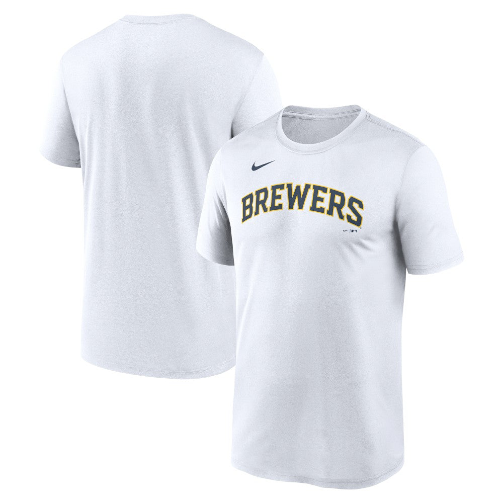 Milwaukee Brewers Nike New Legend Wordmark Dri-FIT T-Shirt - MLB T-shirts