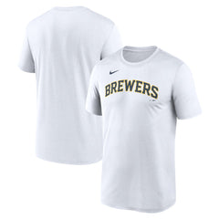 Milwaukee Brewers Nike New Legend Wordmark Dri-FIT T-Shirt - MLB T-shirts