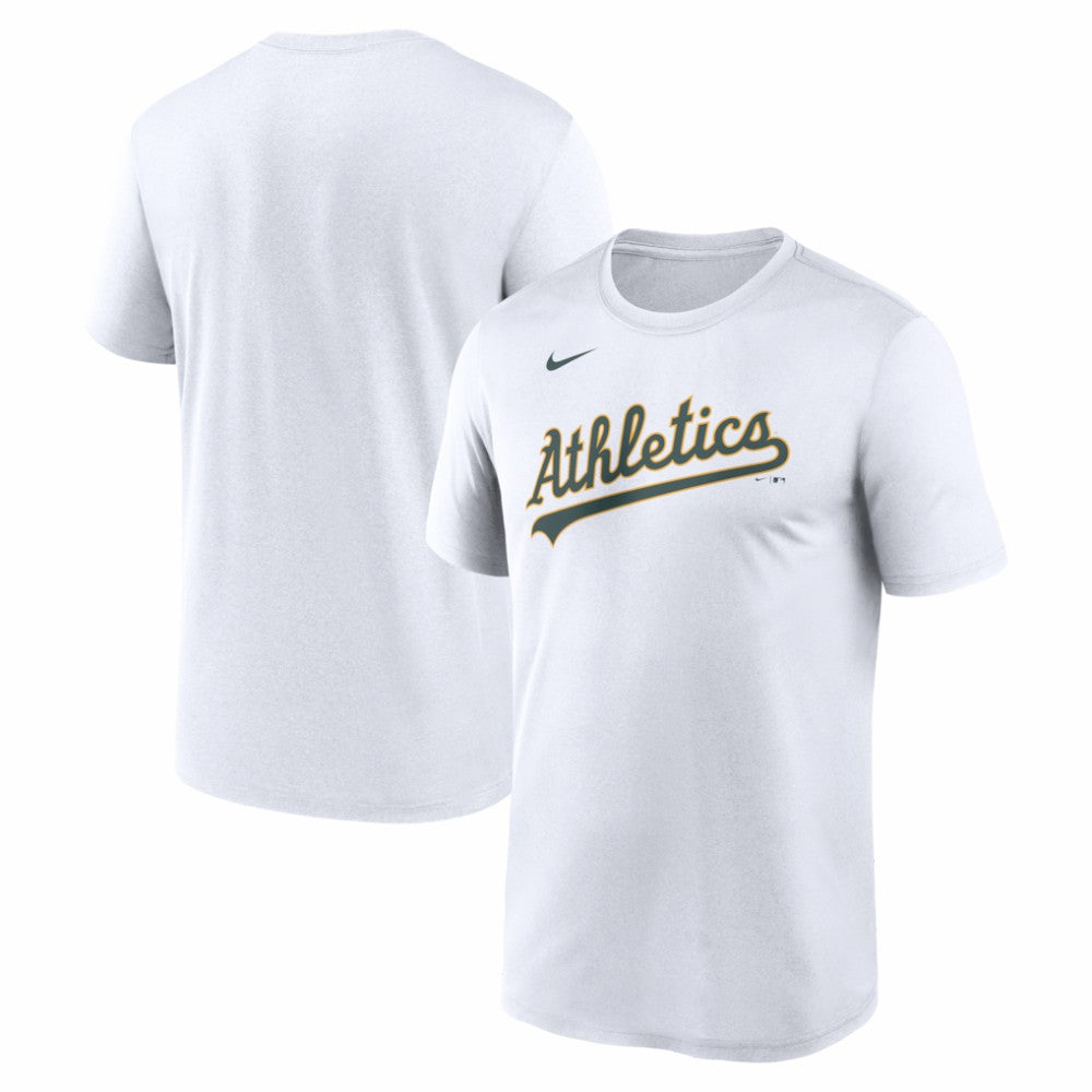 Athletics Nike New Legend Wordmark Dri-FIT T-Shirt - MLB T-shirts