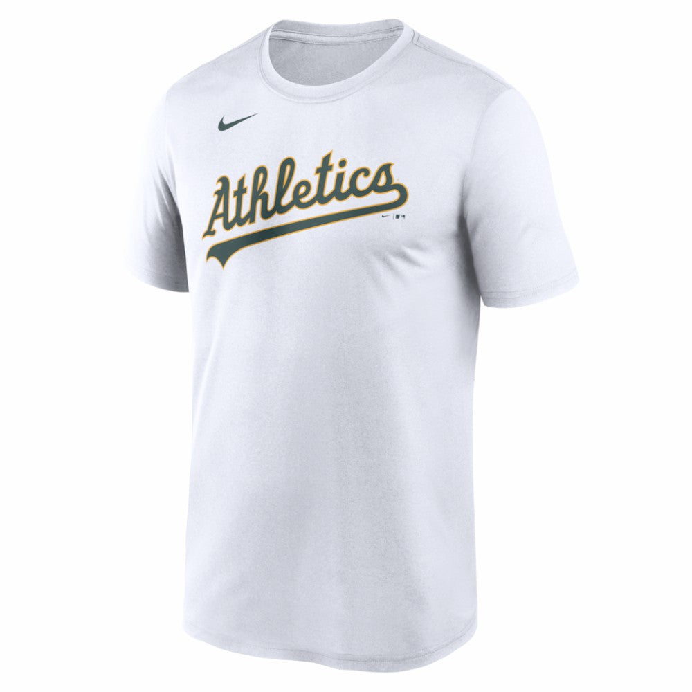 Athletics Nike New Legend Wordmark Dri-FIT T-Shirt - MLB T-shirts