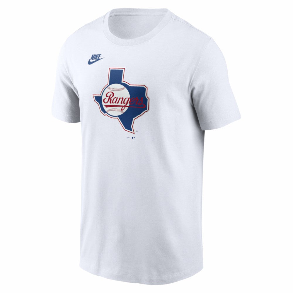 Texas Rangers Nike Cooperstown Collection Logo T-Shirt - MLB T-shirts