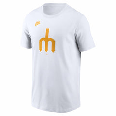Seattle Mariners Nike Cooperstown Collection Logo T-Shirt - MLB T-shirts
