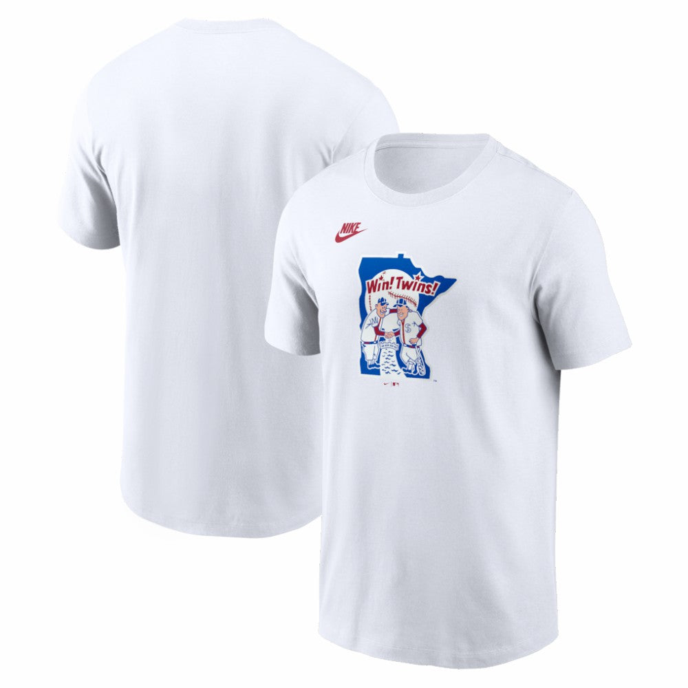Minnesota Twins Nike Cooperstown Collection Logo T-Shirt - MLB T-shirts