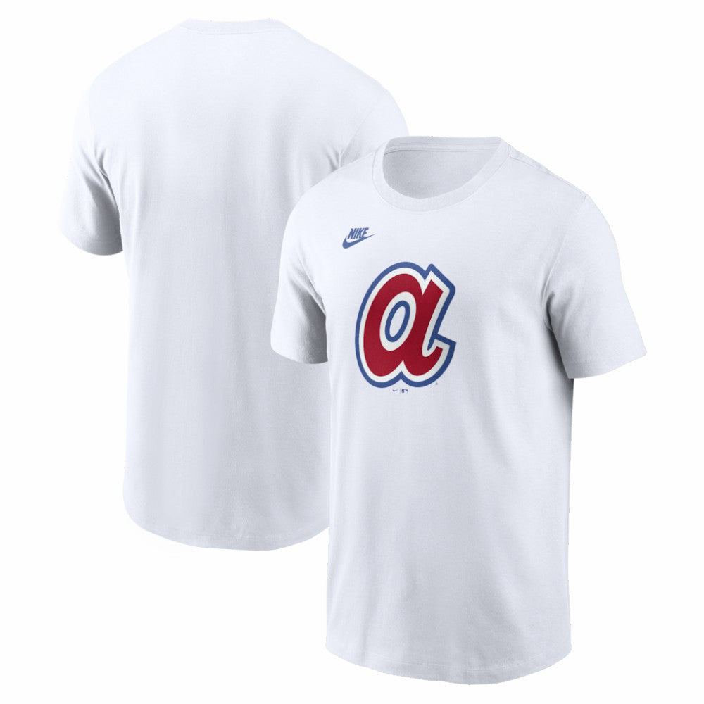 Atlanta Braves Nike Cooperstown Collection Logo T-Shirt - MLB T-shirts