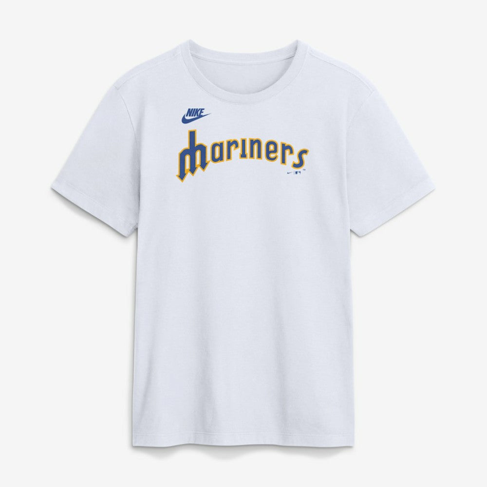 Seattle Mariners Nike Cooperstown Collection Wordmark T-Shirt - MLB T-shirts