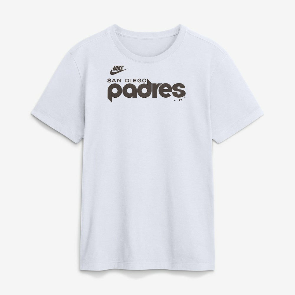San Diego Padres Nike Cooperstown Collection Wordmark T-Shirt - MLB T-shirts