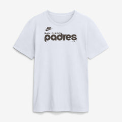 San Diego Padres Nike Cooperstown Collection Wordmark T-Shirt - MLB T-shirts