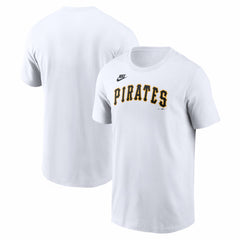 Pittsburgh Pirates Nike Cooperstown Collection Wordmark T-Shirt - MLB T-shirts