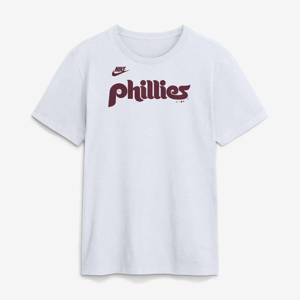Philadelphia Phillies Nike Cooperstown Collection Wordmark T-Shirt - MLB T-shirts