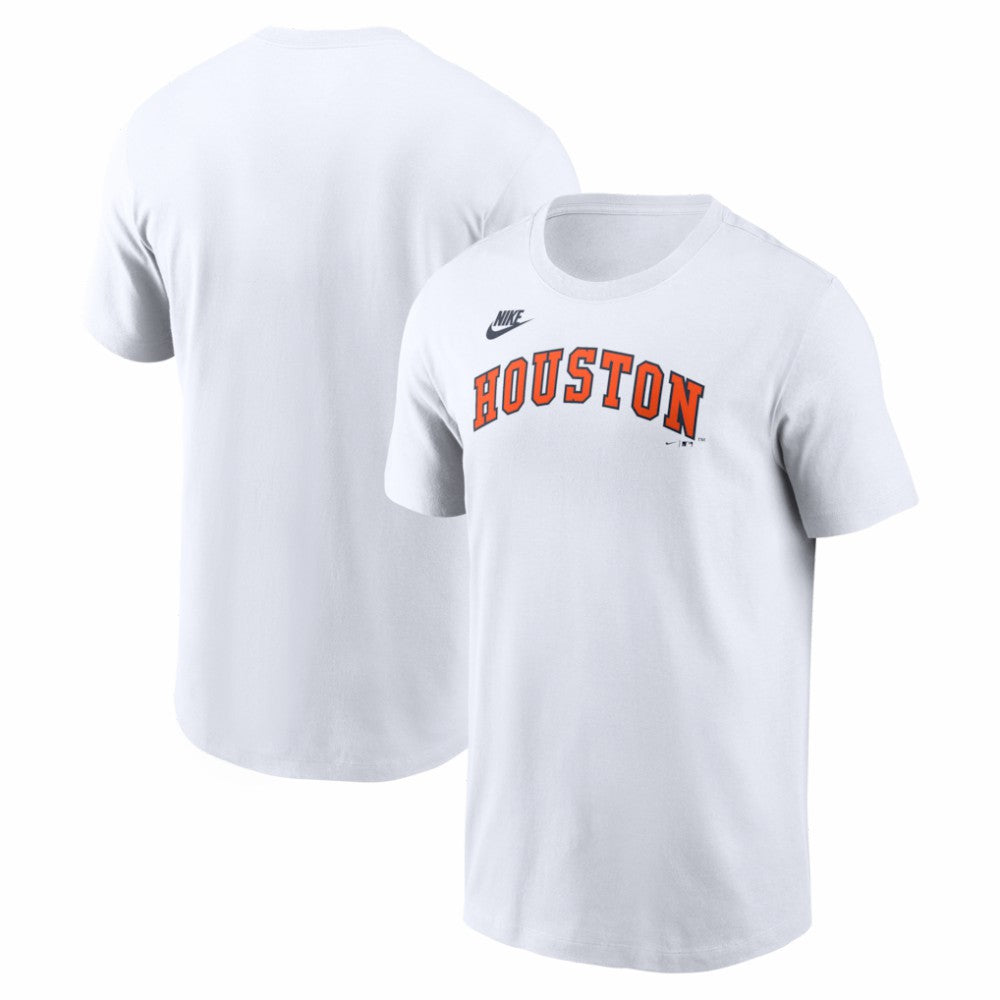 Houston Astros Nike Cooperstown Collection Wordmark T-Shirt - MLB T-shirts