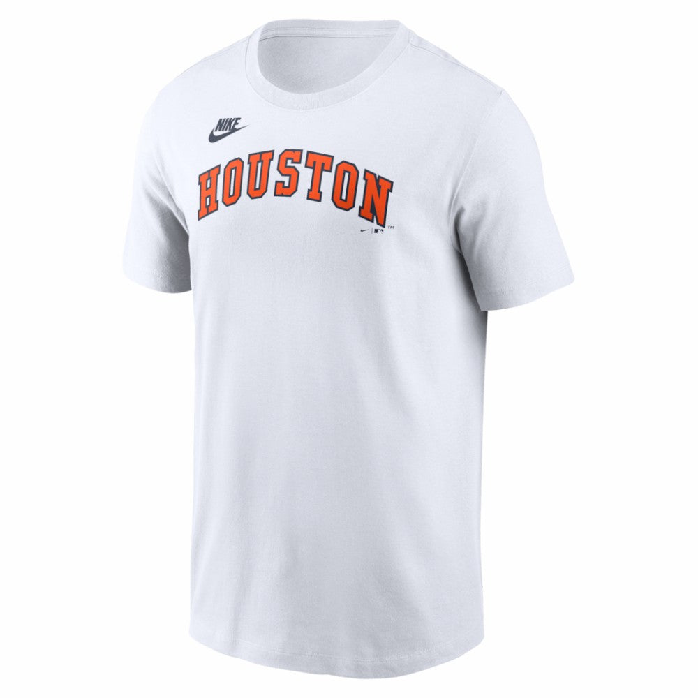 Houston Astros Nike Cooperstown Collection Wordmark T-Shirt - MLB T-shirts