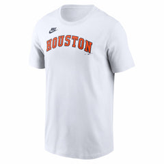 Houston Astros Nike Cooperstown Collection Wordmark T-Shirt - MLB T-shirts