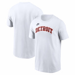 Detroit Tigers Nike Cooperstown Collection Wordmark T-Shirt - MLB T-shirts