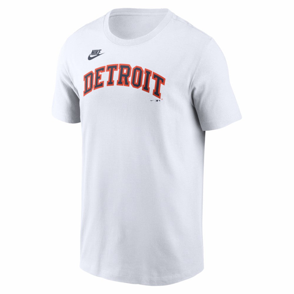 Detroit Tigers Nike Cooperstown Collection Wordmark T-Shirt - MLB T-shirts