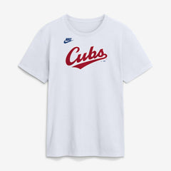 Chicago Cubs Nike Cooperstown Collection Wordmark T-Shirt - MLB T-shirts