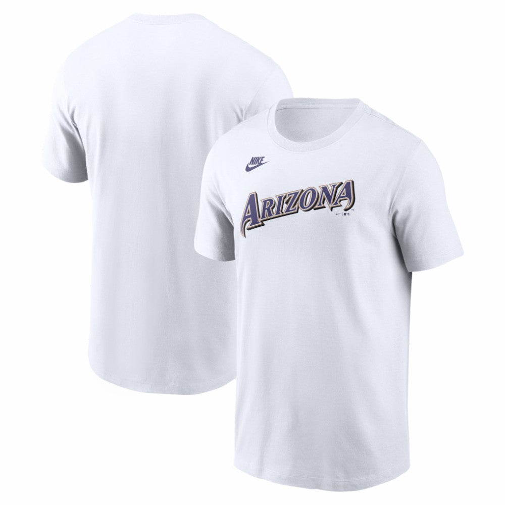 Arizona Diamondbacks Nike Cooperstown Collection Wordmark T-Shirt - MLB T-shirts