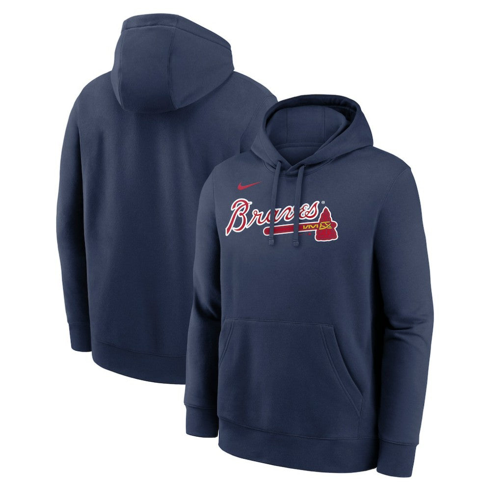 Atlanta Braves Nike Dri-Fit Club Hoodie - MLB Hoodies