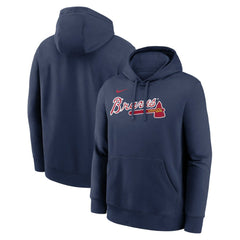Atlanta Braves Nike Dri-Fit Club Hoodie - MLB Hoodies
