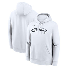 New York Yankees Nike Dri-Fit Club Hoodie - MLB Hoodies