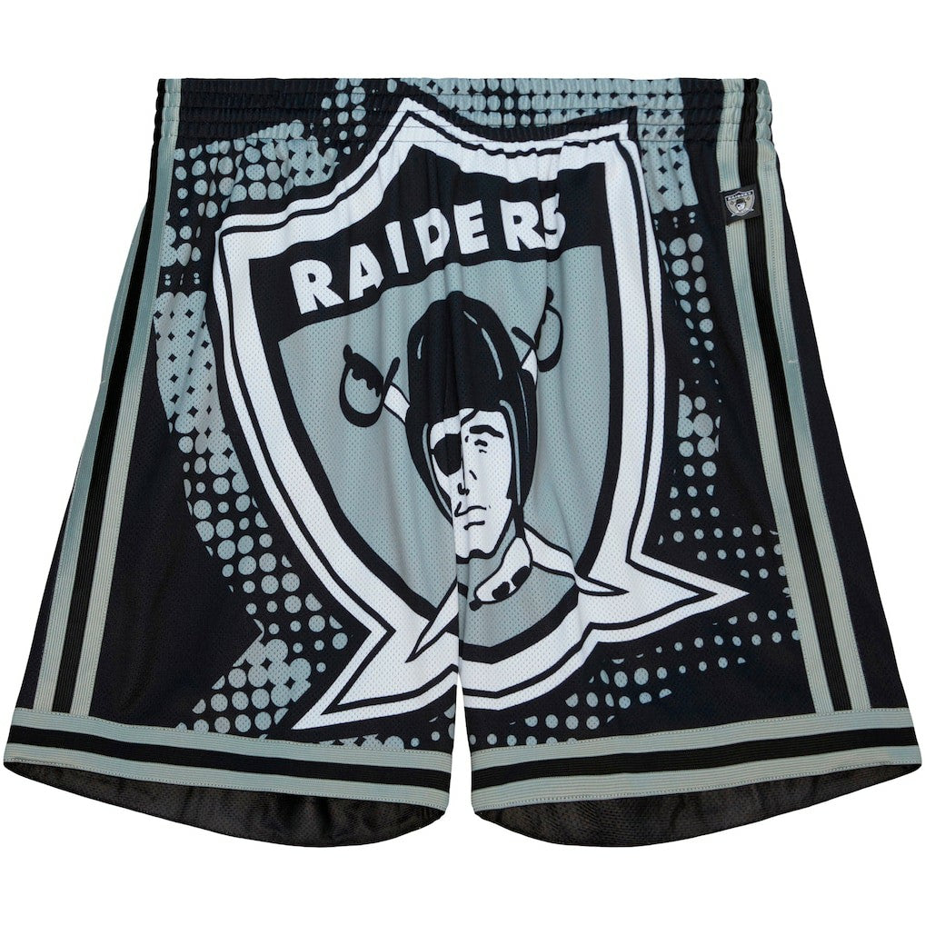 Las Vegas Raiders Big Face 7.0 Fashion Shorts | NFL Outlet
