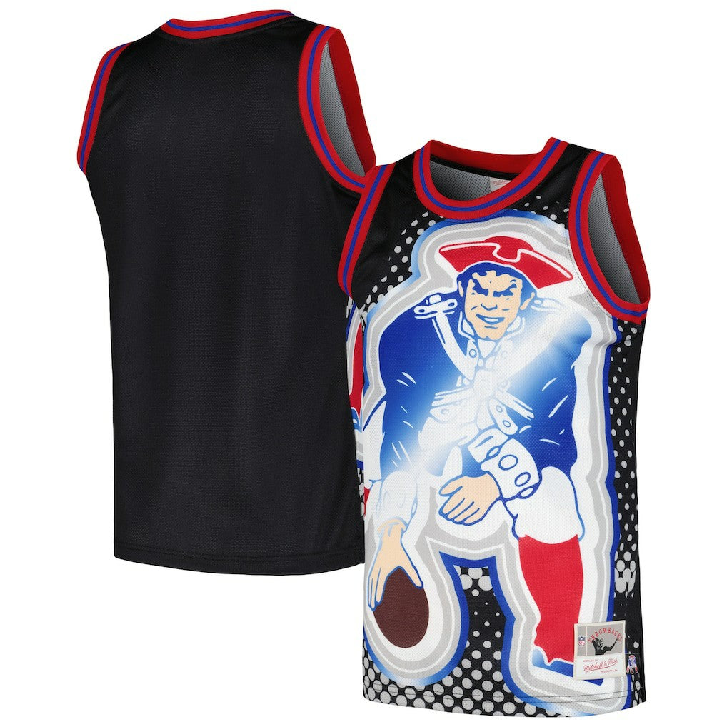 New England Patriots Big Face 7.0 Fashion Tank Top | NFL Discount