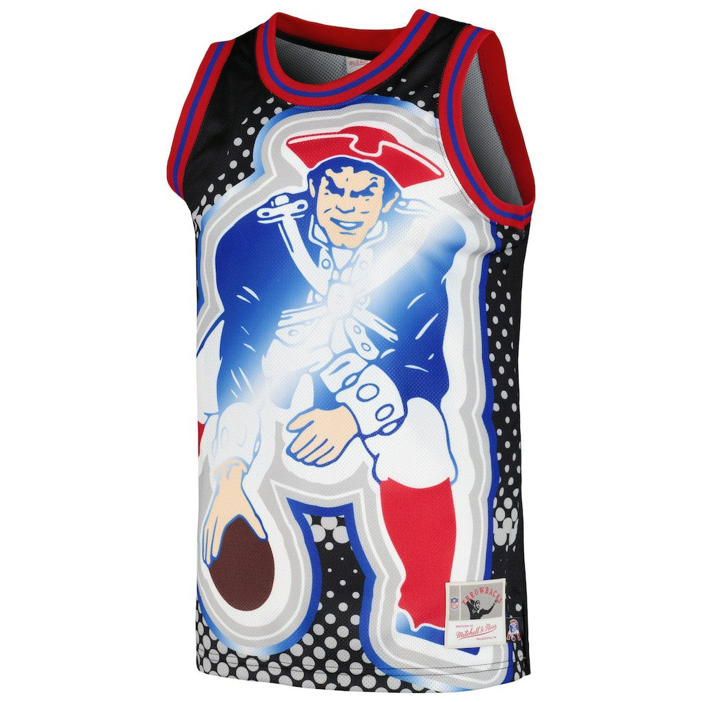 New England Patriots Big Face 7.0 Fashion Tank Top | NFL Discount